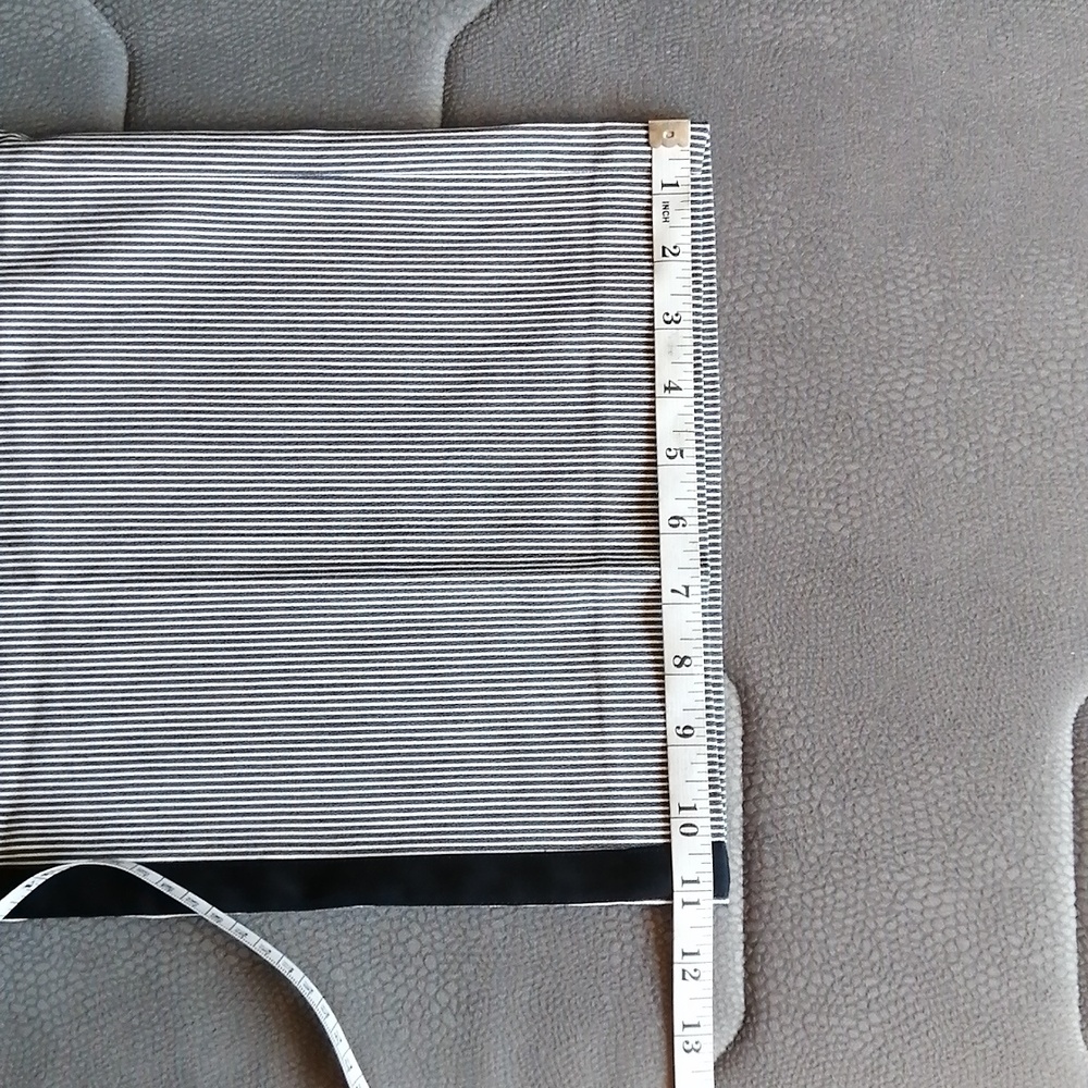 Rachel Rachel Roy Elin Striped Navy Blue White Tailored Capri Pants Plus S18W - Picture 16 of 16